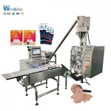 Automatic Vertical 10g 30g 50g Milk Powder Yeast Powder Continuous Film Filling and Packing Machine