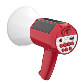 Rechargeable Battery Handheld Loudspeaker and Solar Operated Megaphone: A Versatile Amplification Tool