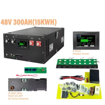 High Capacity Lifepo4 Batteries with JK BMS for Home Solar and DIY Applications