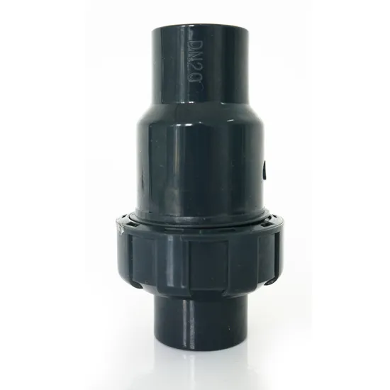 Industrial PVDF/UPVC/CPVC Check Valve: Anti-corrosive Solution for Chemical Dosing Systems (DN15-DN150)
