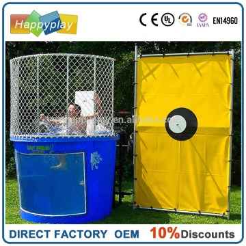 Water Play equipment games Dunk tank for sale Dunk tank manufacturer