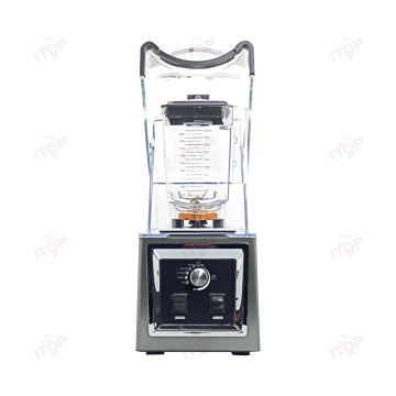 Commercial Electric Blender with Sound Cover / Industrial Silent Blender