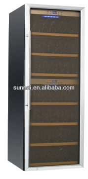 Good dimension unique wine cooler with zanussi compressor