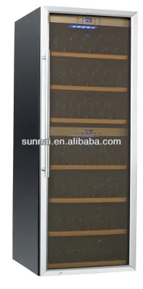 Good dimension unique wine cooler with zanussi compressor