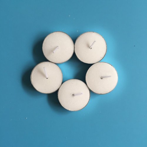 Dinner Use White Color RoundTealight Candles