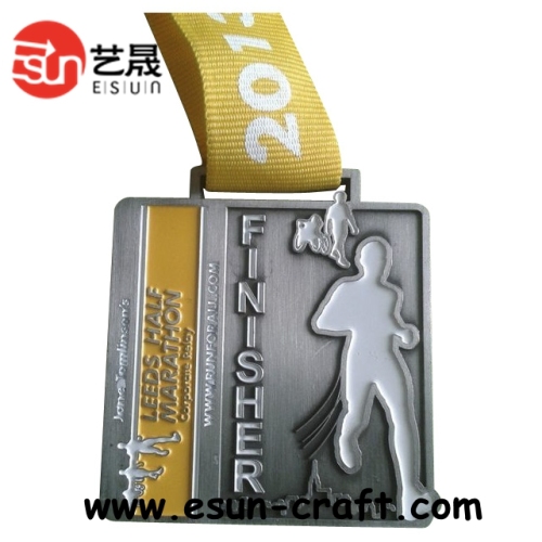 Gold Engraved Branded Embossed Medal (M0034)