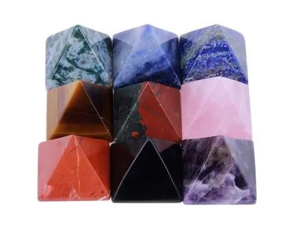 Clear Quartz Crystal Pyramid