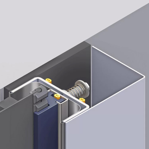PVC high speed door cold storage