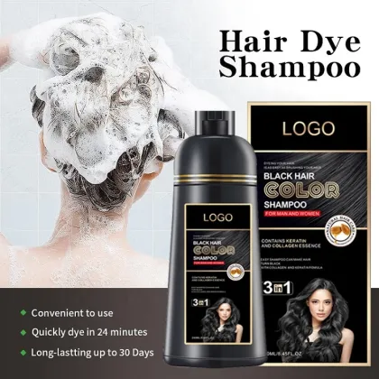 Korean Ammonia-Free Ginseng Hair Color Shampoo