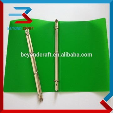 A4 A5 PP clear POLY portfolio plastic ring folder 3 rings 4 rings