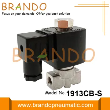 2 Way Stainless Steel Solenoid Valve Normally Open