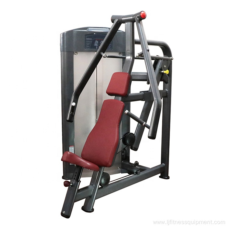 Commercial iso lateral chest press gym workout machine