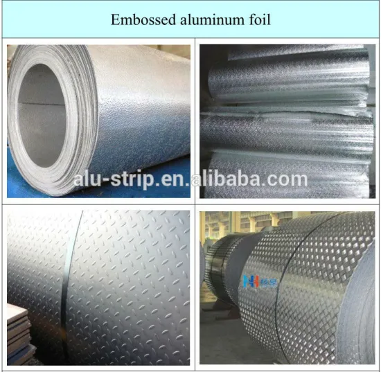 3003 h16 five bar aluminum coils for anti-skid henghao