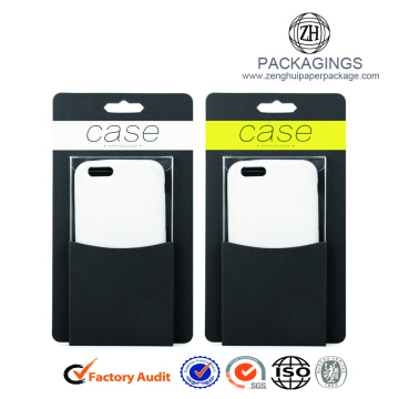 Paper board pvc window phone case packaging