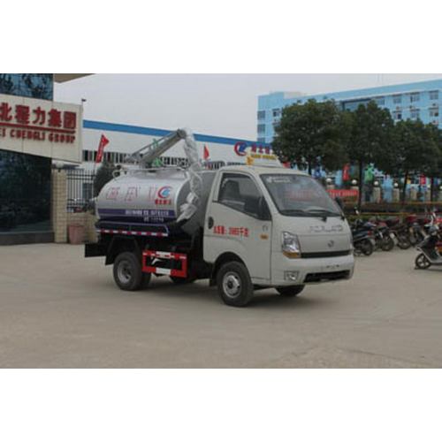 FOLAND Small 3CBM Cheap Fecal Suction Truck