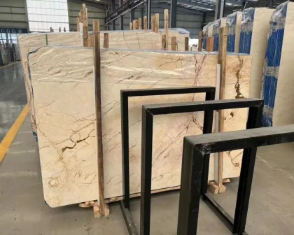 Light Yellow Marble 60x60 Sofitel Gold Floor Tiles for Home & Hotel Interiors