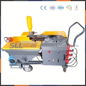 zhengzhou sincola wet mortar spray machine