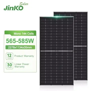 Jinko Solar's Latest High-Power N-Type PV Modules: 565W, 570W, 575W, 580W, and 585W Neo Series Monocrystalline Solar Panels from China