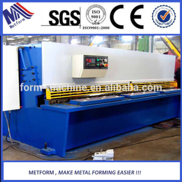 CE Certificated QC12Y Metal swing beam Hydraulic Shearing Machine