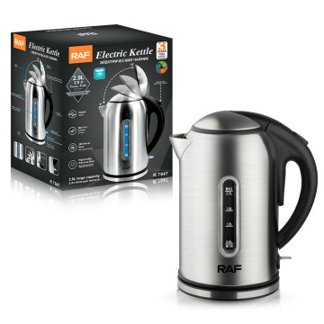 Premium Brand RAF Stainless Steel 2L Automatic Power Off Fast Kettle