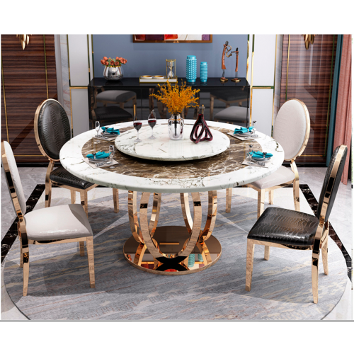 Marble Dining Chairs Black Or White Colour Marble Dining Room Furniture Supplier