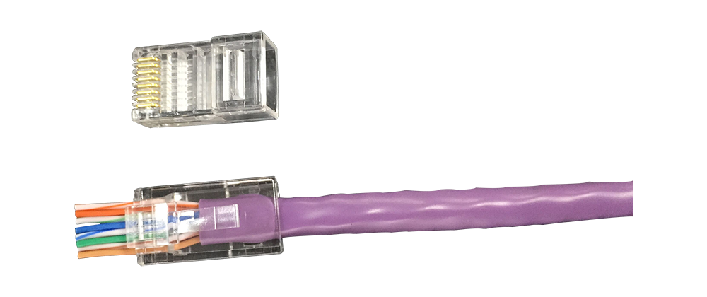 RJ45 Cat 6 EZ Plug