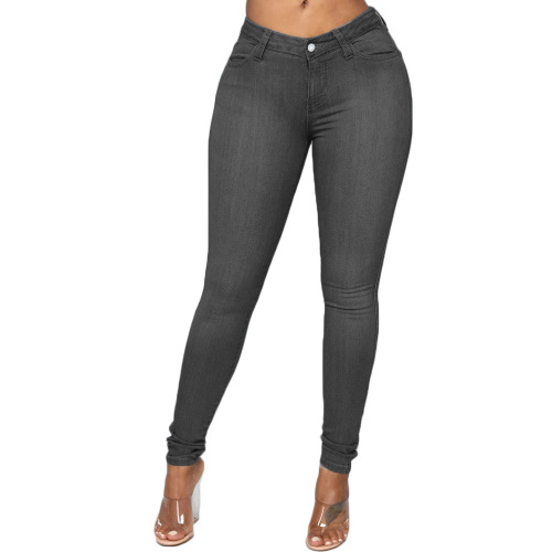 Stretchy Comfortable Skinny Jeans Ultra High Waisted Jeans for Women Factory