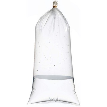 Sac d&#39;emballage de transport de nourriture en plastique transparent clair