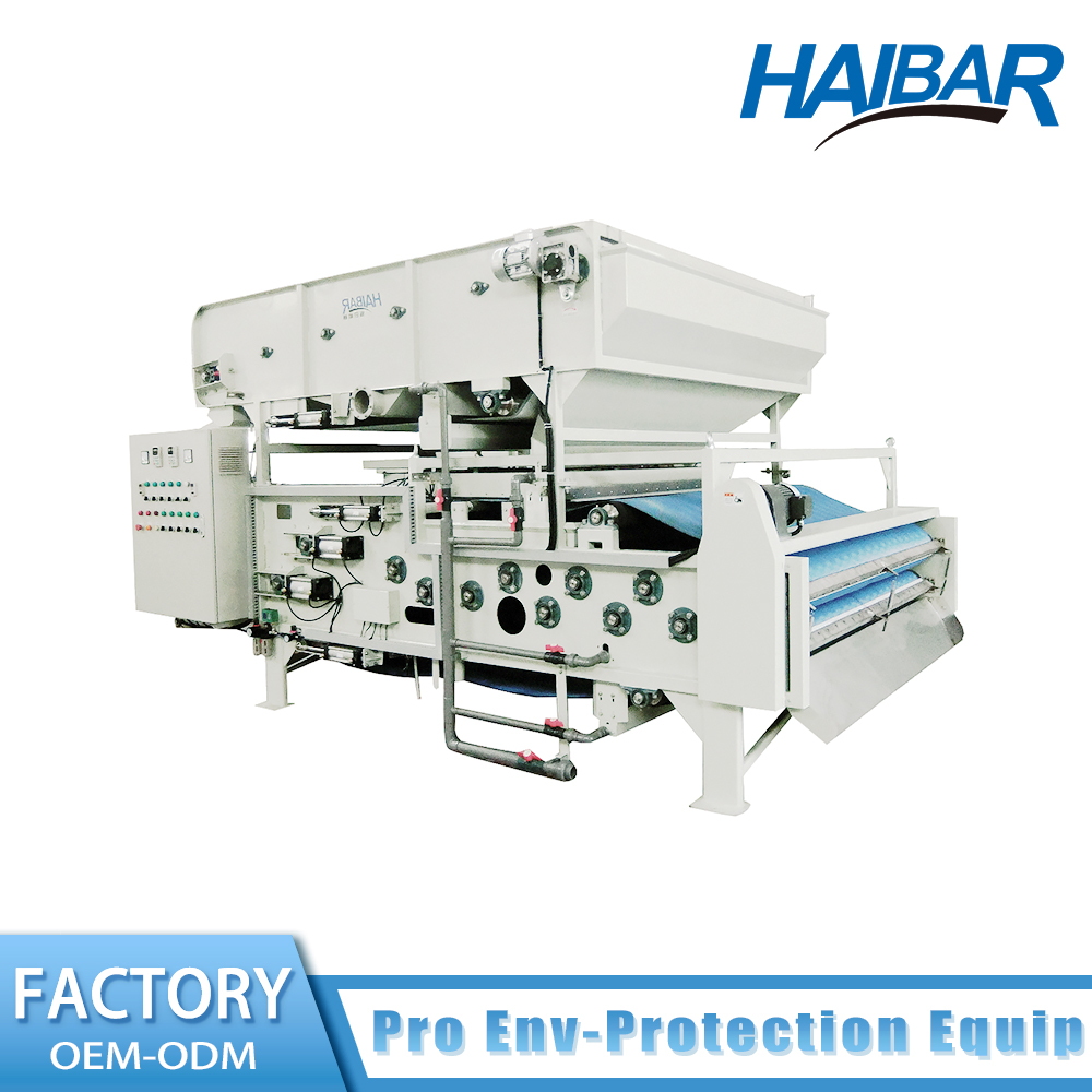 Triple-Belt Gravitational Thickening and Dewatering HTB32000