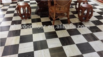 modern parquet elm wood flooring black and white