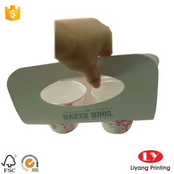 Multi Paper Cup Holder Tray with Handle