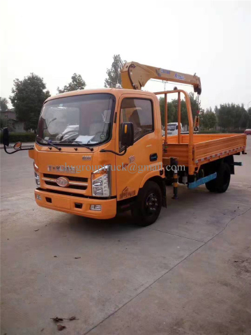 Knuckle Boom Hydraulic Truck Mounted Crane