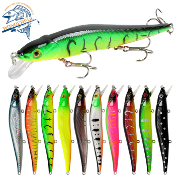 High Quality Factory Fishing Bait 11.5cm/14g Lures for Pale Chub, Bass, Pikes, Yellow Carp