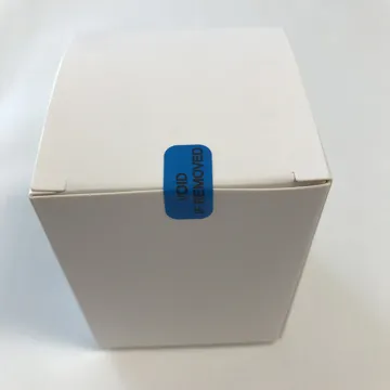Warranty security void seal illegal