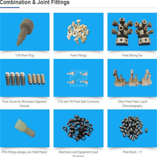 Peek High Temperature Anticorrosive Insulative parts