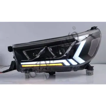 GZDL4WD 4X4 LED Headlights for Hilux Revo Rocco 2015-2019