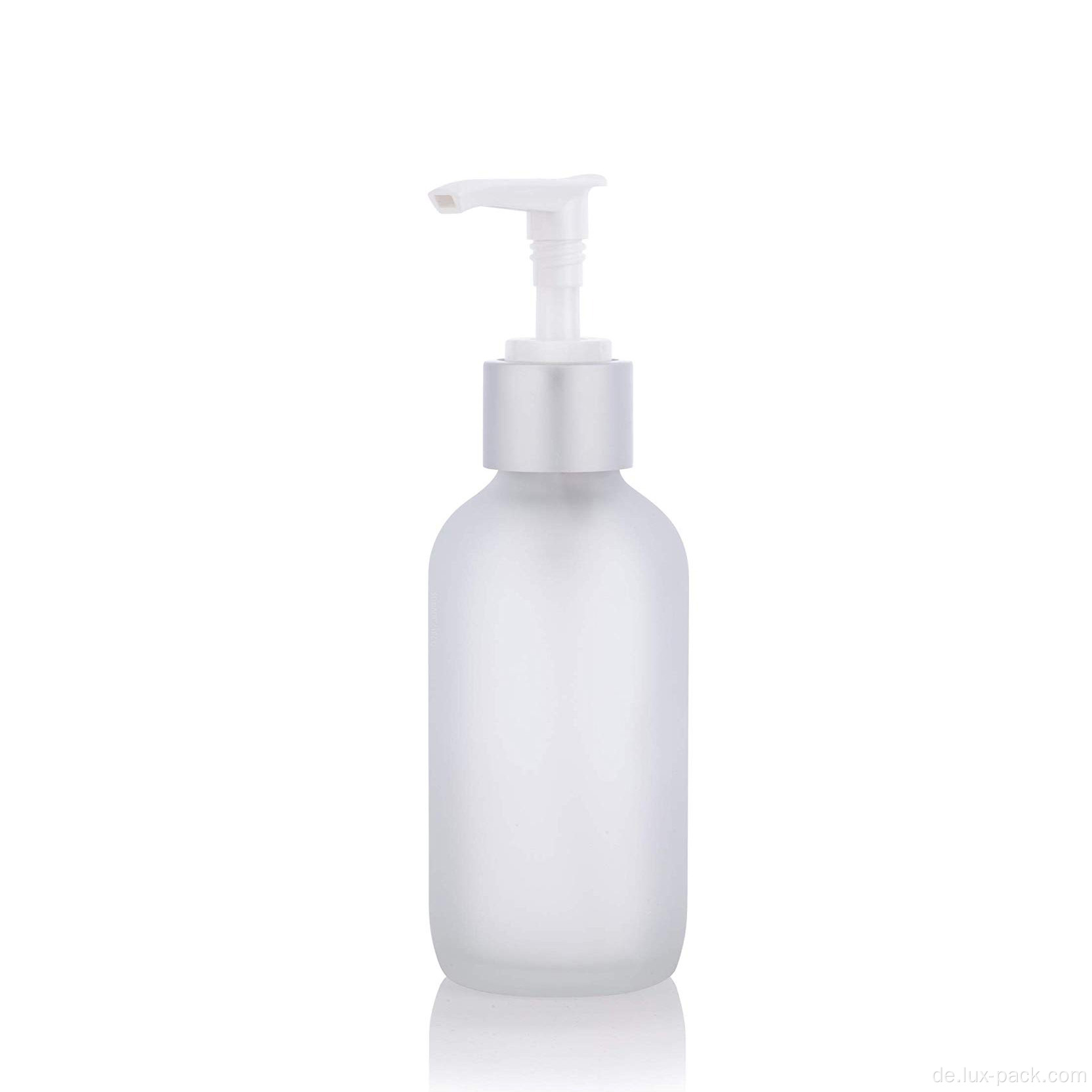 24 blaue flüssige Seife Kunststoff Frosted Lotion Spout Pumpe Sonnenschein für Shampooflasche