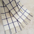 100% Acrylic blanket with tassels