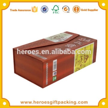 Alibaba China Paper Box Factory Wholesale Luxury Cardboard Paper Wine Gift Packaging Box
