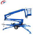 Hydraulisch angetriebener Anhänger montierter Schlepper -Boom Lift