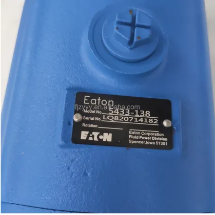 Eaton Hydraulic Motors and Pumps for Mixer Trucks