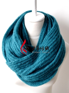 Acrylic Knitted Shawl (12-BR201812-3)