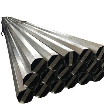 Kutub Elektrik Hot Dip Galvanization Galvanized Pole Conical