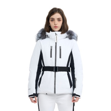 Best waterproof ski jacket Double Warm Hooded