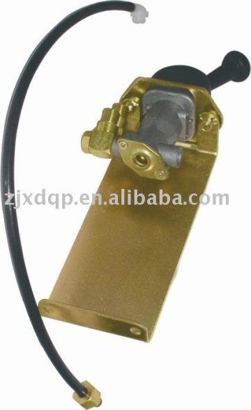 Foot brake valve