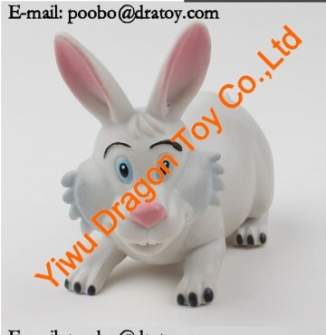 Plastic rabbit figurines collectables