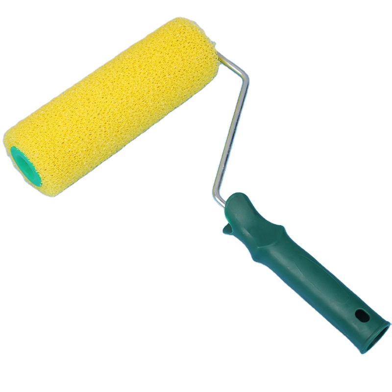 Hot sale mini yellow sponge roller brush