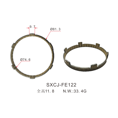 Gearbox Transmission Synchronizer Ring Set for FORD MT82
