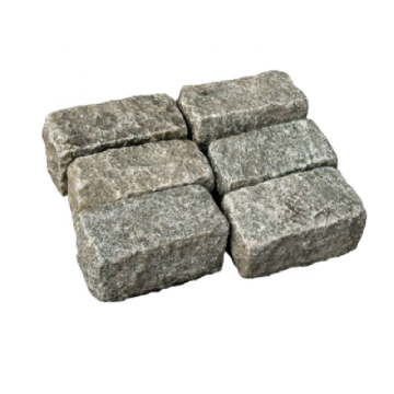 Belgian Block Yellow Cobblestone - Long Size, Natural Finish