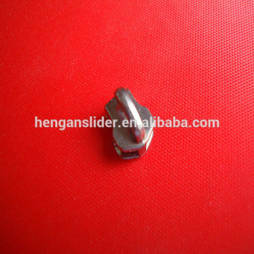 High quality metal zipper slider with custom logo garment slider